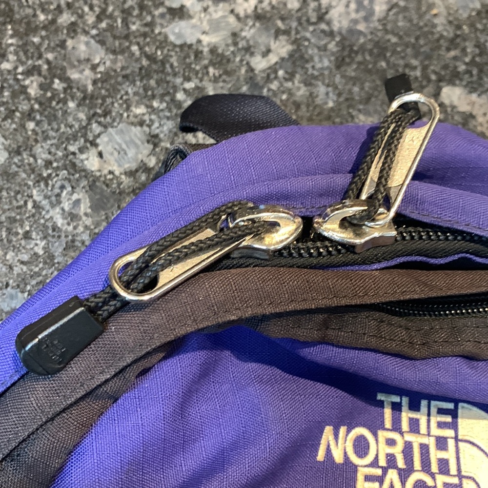 The North Face Purple and Black Backpack - Picture 5 of 11